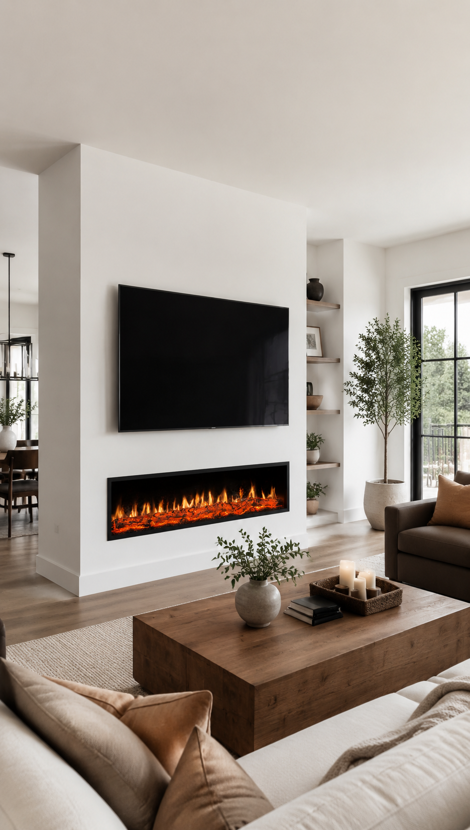 Fireplace space inspiration