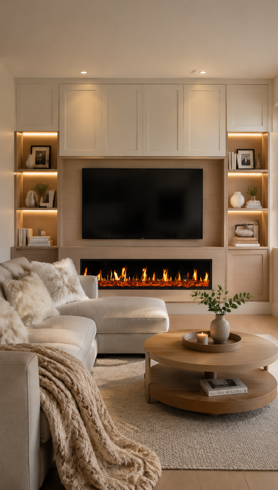 Fireplace space inspiration